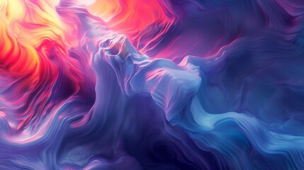 Obraz premium Abstract background with blue, red, purple and yellow colors