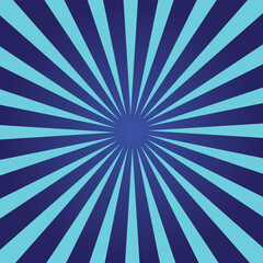 Sunburst retro sun rays sky background. Abstract summer sunny. Vintage radial texture. Vector illustration. Eps file 574.