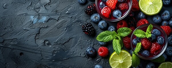 from fruits to smoothie created by ai - obrazy, fototapety, plakaty