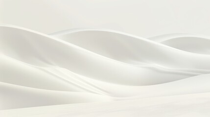 Obraz premium White sand dunes set against a backdrop, epitomizing a minimalist, modern, and professional design, renowned for its dynamic and seamless appearance.