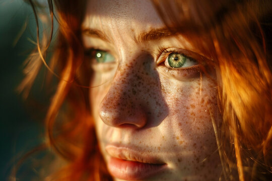 photograph of a person born under the zodiac sign Arie, in good lighting, iridescent colors of golden light, light gray, light orange and light green, play of light and shadows Concept of astrologers.
