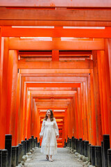 Fushimi Inari shrine in Kyoto - 744186771