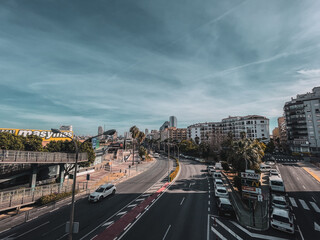 Exploring the Enchanting Streets of a Picturesque Cityscape.