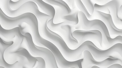 abstract white background with papercut texture and style, ideal for banner, landing page, and wallpaper
