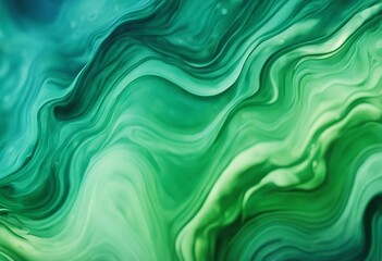 Abstract watercolor paint background by teal color blue and green with liquid fluid texture...