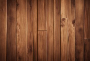 Brown wood texture Abstract background Vertical wooden boards with shadows in corners