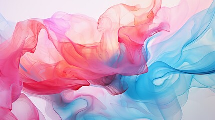 Obraz premium Transparent creativity, Ink colors are amazingly bright, luminous, translucent, free-flowing, and dry quickly. Abstract artwork. Trendy wallpaper. Natural pattern, luxury art