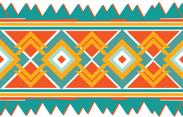 African tribal ethnic pattern traditional Design for background,carpet,wallpaper,wrapping,Batik,fabric