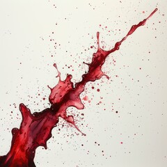 wine stains and drips on a white surface as a background for advertising winemakers’ products