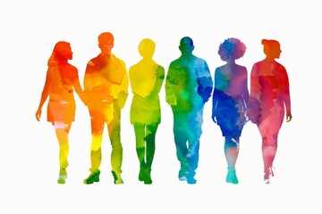 LGBTQ Pride design software. Rainbow lgbtq+ promenade colorful surreal diversity Flag. Gradient motley colored disciple LGBT rights parade festival romance diverse gender illustration