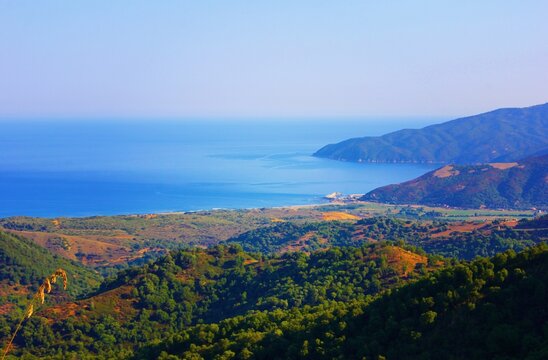 the coastline of jijel algeria