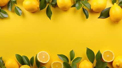Lemon Fruit  Backdrop