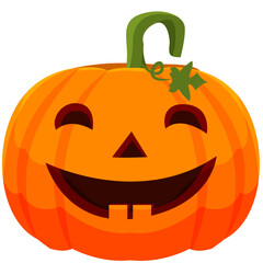 Cute halloween pumpkin