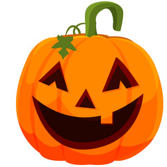 Cute halloween pumpkin