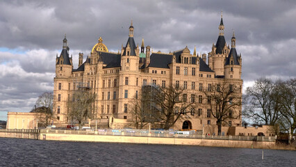 Fototapeta premium view of the castle