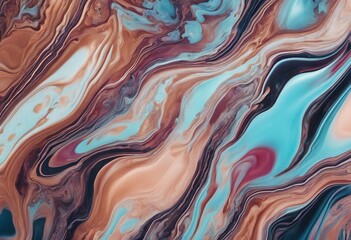 Fluid Art Abstract colorful background wallpaper texture Mixing paints Modern art Marble texture