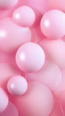 pink pearl and circle background