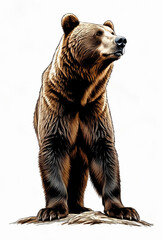 Obraz premium brown bear cub