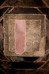 Agra, Uttar Pradesh / India - February 7, 2012 : An architectural interior view of the Jodhabai palace in Fatehpur Sikri, Agra. © Shyamal