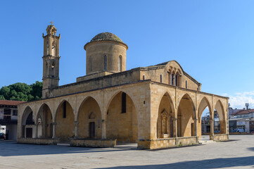 Fototapeta na wymiar ancient church in cyprus on a sunny day 1