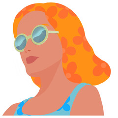 Beach Beauty flower girl