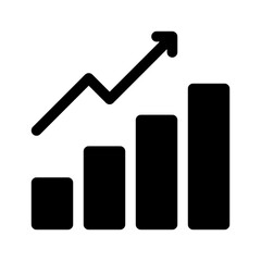 growth glyph icon