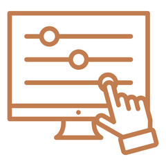 Control Icon Element For Design