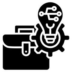 Business Innovation Icon Element For Design