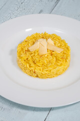 Portion of risotto