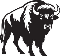 Bison Financial Building Strength with the Black Icon Black Bison Security Unwavering Protection