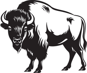 Bison Financial Building Strength with the Black Icon Black Bison Security Unwavering Protection