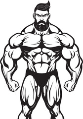 The Inked Idol A Bodybuilder Caricature that Captures the Imagination From Gym Rat to Graphic Ghost This Caricature Haunts the Mind