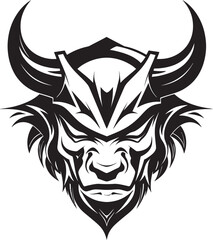 From Pasture to Enigma A Bull Mascot Sparking Curiosity The Silhouette of Power A Black and White Bull Shrouded in Mystery