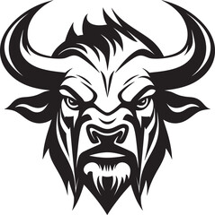 Rooted in Strength A Bull Mascot for Building a Strong Foundation Breakthrough Potential A Bull Head Icon for Innovation