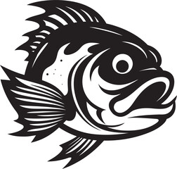 Vector Vividness Fish Logo Design Vector Tropical Triumph Tropical Fish Iconography