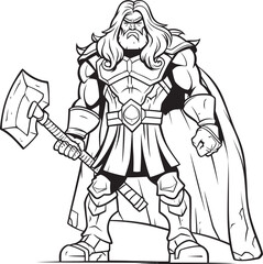 Fototapeta premium Blade Bravery Heroic Emblem Design Axe Affinity Black Vector Emblem