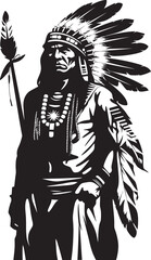 Eagle Spirit Chief Design Graphics Heritage Guardian Vector Chief Logo
