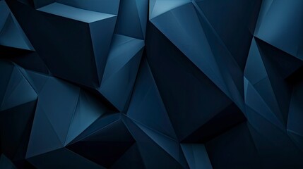 Modern black blue abstract background. Minimal. Color gradient. Dark. Web banner. Geometric shape. 3d effect. Lines stripes triangles. Design. Futuristic. Cut paper or metal effect - generative ai