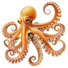 Obraz premium cute and lovely octopus