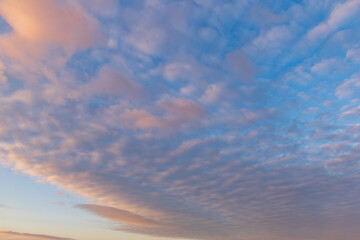 冬の朝空