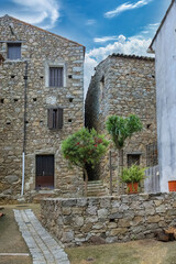 Naklejka premium Piana village in Corsica 