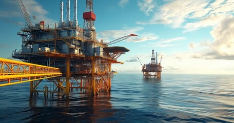 The Vital Role of Offshore Gas and Wellhead Platforms in Energy Production