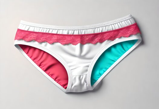 an isolated pair of women's pretty panties undwerwear