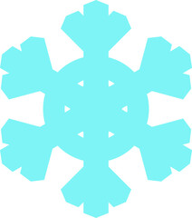 Snowflakes winter collection. snowflakes on transparent, png. Christmas and New Year decoration elements. illustration