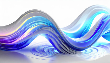 Abstract blue background Abstract Blue Wave 