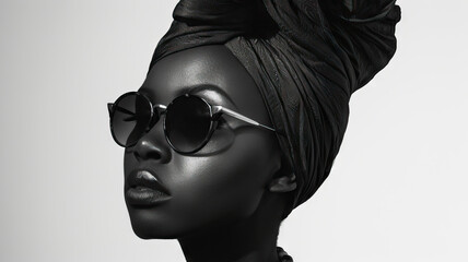 Embracing Black Excellence: Diverse Perspectives that Challenge Stereotypes black woman super model. 
