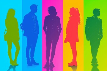 LGBTQ Pride cornflower blue. Rainbow honolulu blue colorful greek key diversity Flag. Gradient motley colored imagination LGBT rights parade festival sea green pride community equality