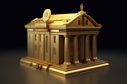 Bitcoin Banking integrates seamlessly into traditional finance, reshaping banking Institutional Adoption validates Bitcoin, stabilizes markets, propelling digital assets into the mainstream. AI-gen.