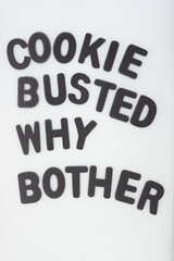 cookie busted why bother