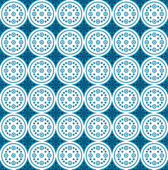 seamless pattern with circles